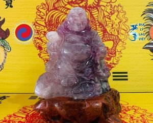 Di Lặc - Thạch anh tím
